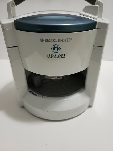 Tested And Works. Black & Decker Lids Off White Automatic Electric Jar  Opener Sointechile.cl