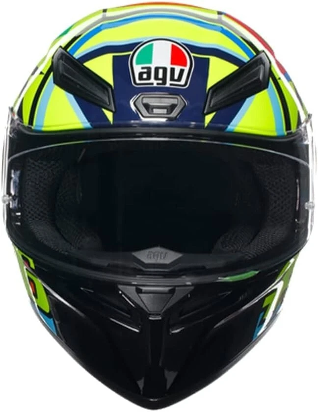 Casco AGV Integrale K1 S E2206 VALENTINO ROSSI SOLELUNA 2017 TAGLIA s - Immagine 4 di 4