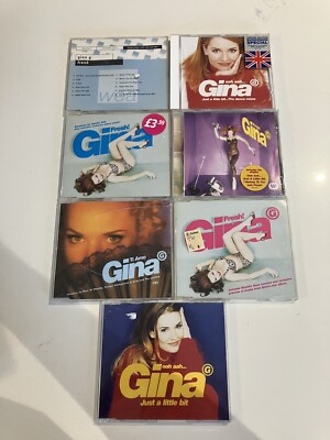 Gina G - CD Single Bundle (7cds)