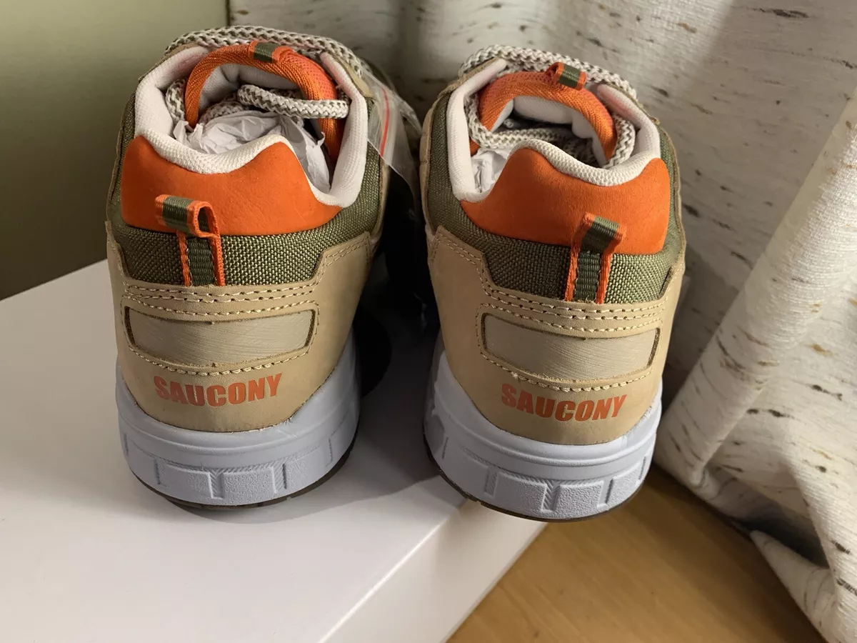 Size 12 Saucony Shadow 5000 Outdoor Low Khaki Orange
