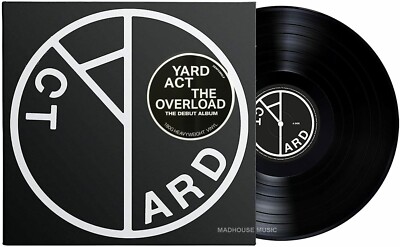 YARD ACT LP The Overload 180 Gram heavyweight BLACK Vinyl New SEALED Mails same