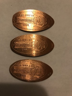 Disneyland Decades 60th Retired 1985 To 1994 6th LE Copper Pressed