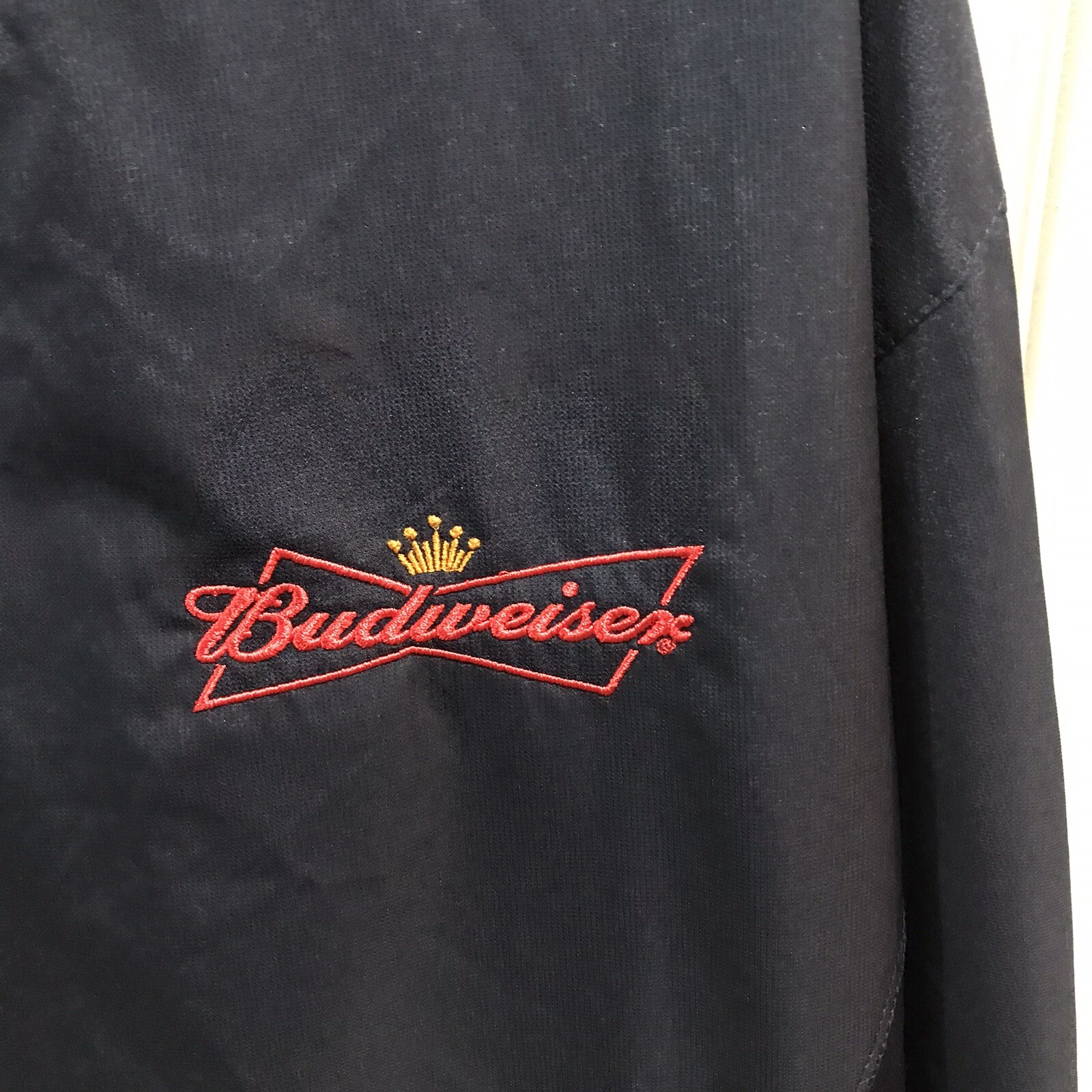 Northend Budweiser Blue Pullover Windbreaker Jack… - image 4
