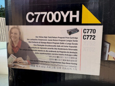 Lexmark C7700YH Gelb Toner Laserdrucker