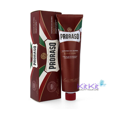 Proraso Red Nourishing Sandalwood Shaving Cream in Tube 150ml