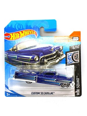 Hot Wheels Custom '53 Cadillac Rod Squad Kids Model Diecast Toy