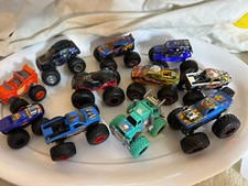 11 Hot Wheels monster jam cars mohawk zombie mixed lot x05