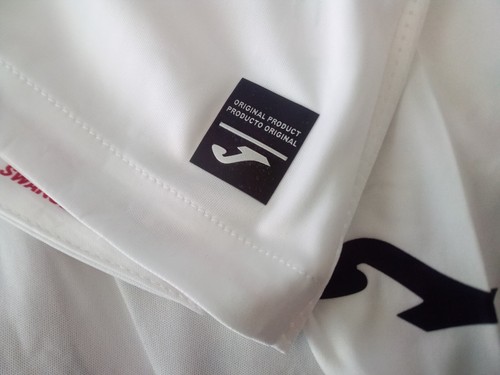SWANSEA CITY 2022/23 HOME (2XL,XL,L,M) WHITE JOMA WALES SOCCER FOOTBALL SHIRT - Picture 5 of 7