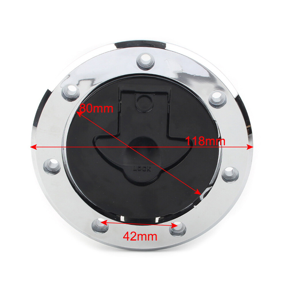 Ninja Cap NewYall Fuel Gas Tank Cap Cover Lock With Keys For