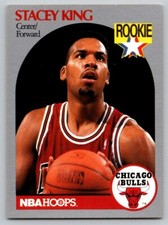 1990-91 NBA Hoops - Stacey King #66 (RC)