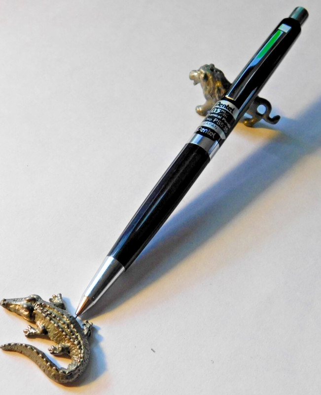 VTG PENTEL PS535 0.5mm MECHANICAL / AUTOFEED RETRACTABLE PENCIL NOS / JAPAN / 3