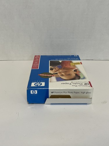 Papier fotograficzny HP Premium INKJET Plus, 4 x 6 cali - WYSOKI POŁYSK 100 ARKUSZY 75 FUNTÓW - Zdjęcie 5 z 7