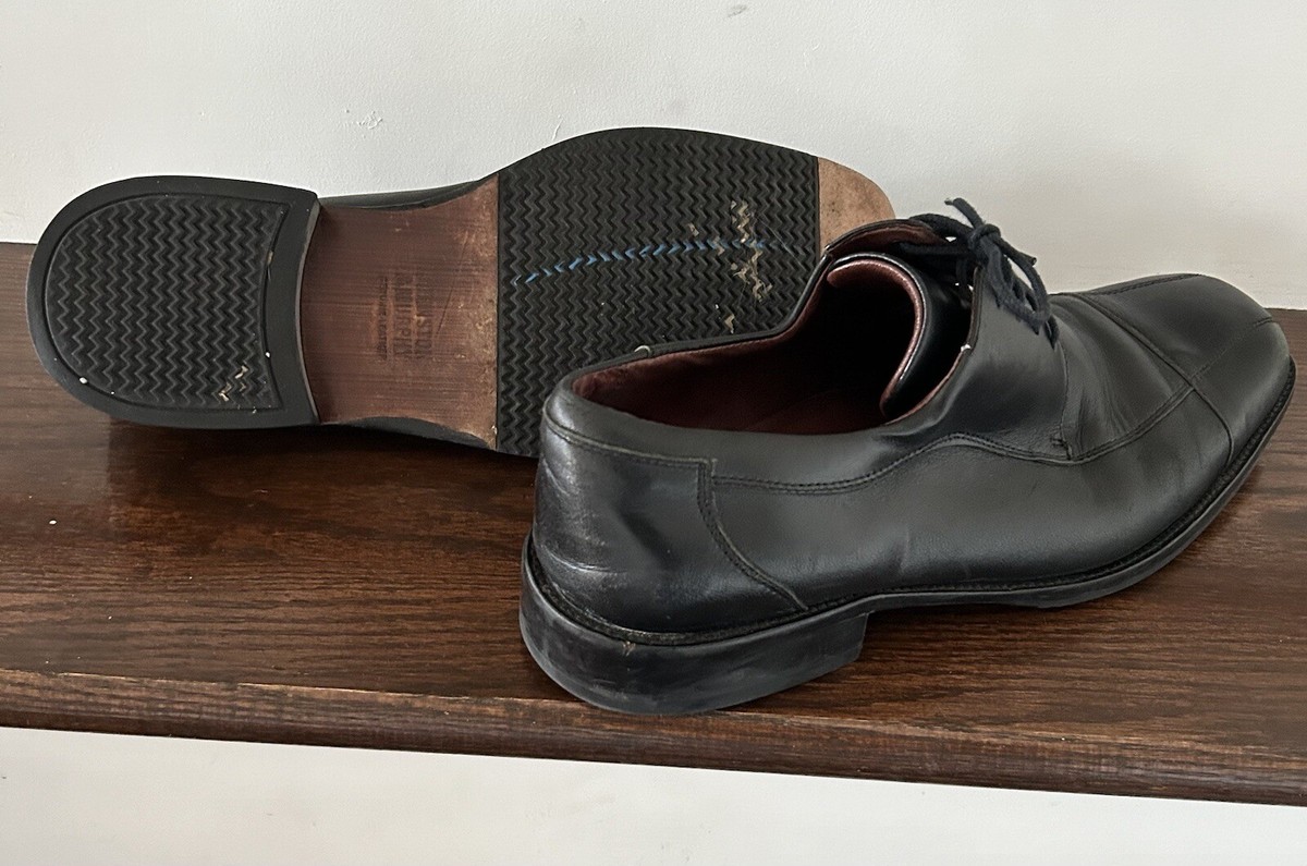 Johnston & Murphy Dobson Mens Black Leather Cap Toe Oxfords Dress Shoes Size 9 Johnston & Murphy Dobson Mens Black Leather Cap Toe Oxfords  main image 2