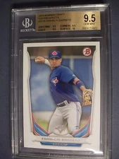 FRANKLIN BARRETO 2014 Bowman Draft Top Prospects TP78 BGS GEM MINT 9.5 Blue Jays