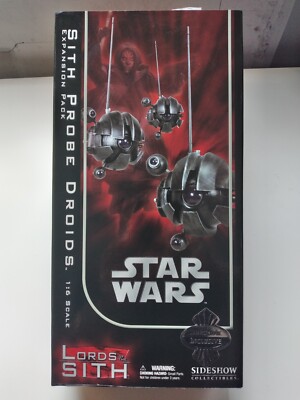 Sideshow STAR WARS Exclusive Inclusive 1/6 Lords of the Sith Probe Droids MIB