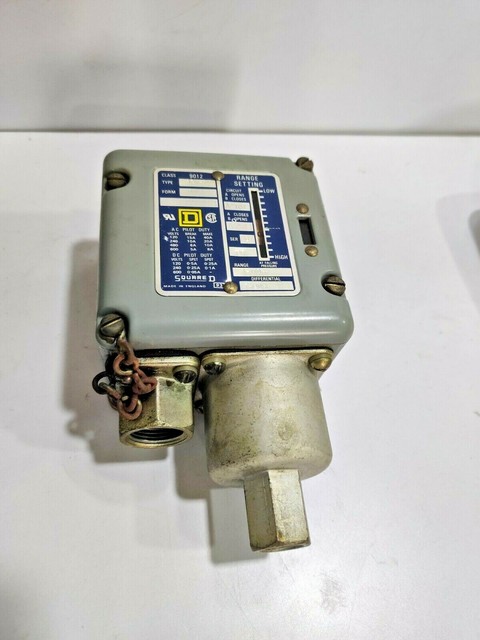 Square D 9012 ACW1 Form N11 Pressure Switch EBay