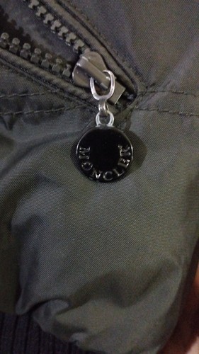 Vintage Moncler Puffer Down Jacket Black & Grey Size Medium - Limited Edition - Picture 8 of 10