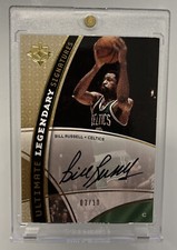 2008-09 Ultimate Collection #LS-BR Bill Russell Legendary On Card Auto #03/10