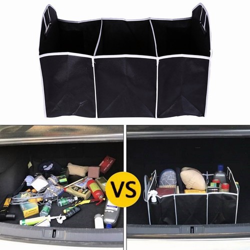 Trunk Organizer Collapsible Folding Storage Bin Bag for Caddy Car Truck Auto US - Picture 3 of 11