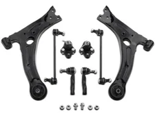 Front Lower Control Arm Ball Joint Tie Rod and Sway Bar Link Kit fits 91YSXG