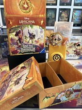 Disney Lorcana Wilds Unknown Empty Trove Box, Lore Counter, Dice NO PACKS