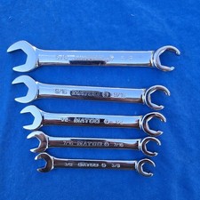 Matco 5pc 38 - 58 Sae Line Flare Nut Combo Wrench Set