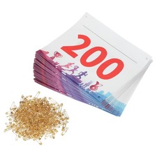 Running Bib Number 7x6 Inch, 101-200 Medals Waterproof Competitor Number