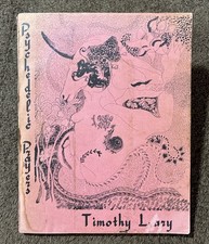 Rare 1966 First Edition First Print Pink Psychedelic Prayers Timothy Leary