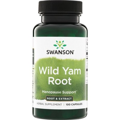 Swanson Wild Yam Root 100 Capsules