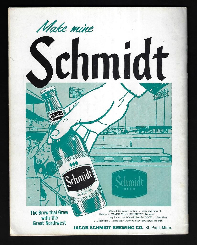 1963 Minnesota Twins Yearbook (Revised), Killebrew,Jim Kaat,Tony Oliva- EX+++