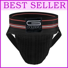 Golberg Men's Athletic Supporter 2-Pack - Black