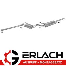 Auspuffanlage für VW Vento 1.8 1.9 TD Auspuff 193