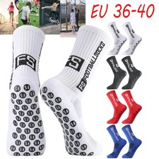 4 pary skarpet piłkarskich dzieci skarpety piłkarskie chłopcy chwyt skarpetki antypoślizgowe 36-40