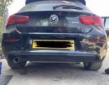 BMW 1 Series F20 Complete Rear Bumper Black 475 Paint Code 2015-2019