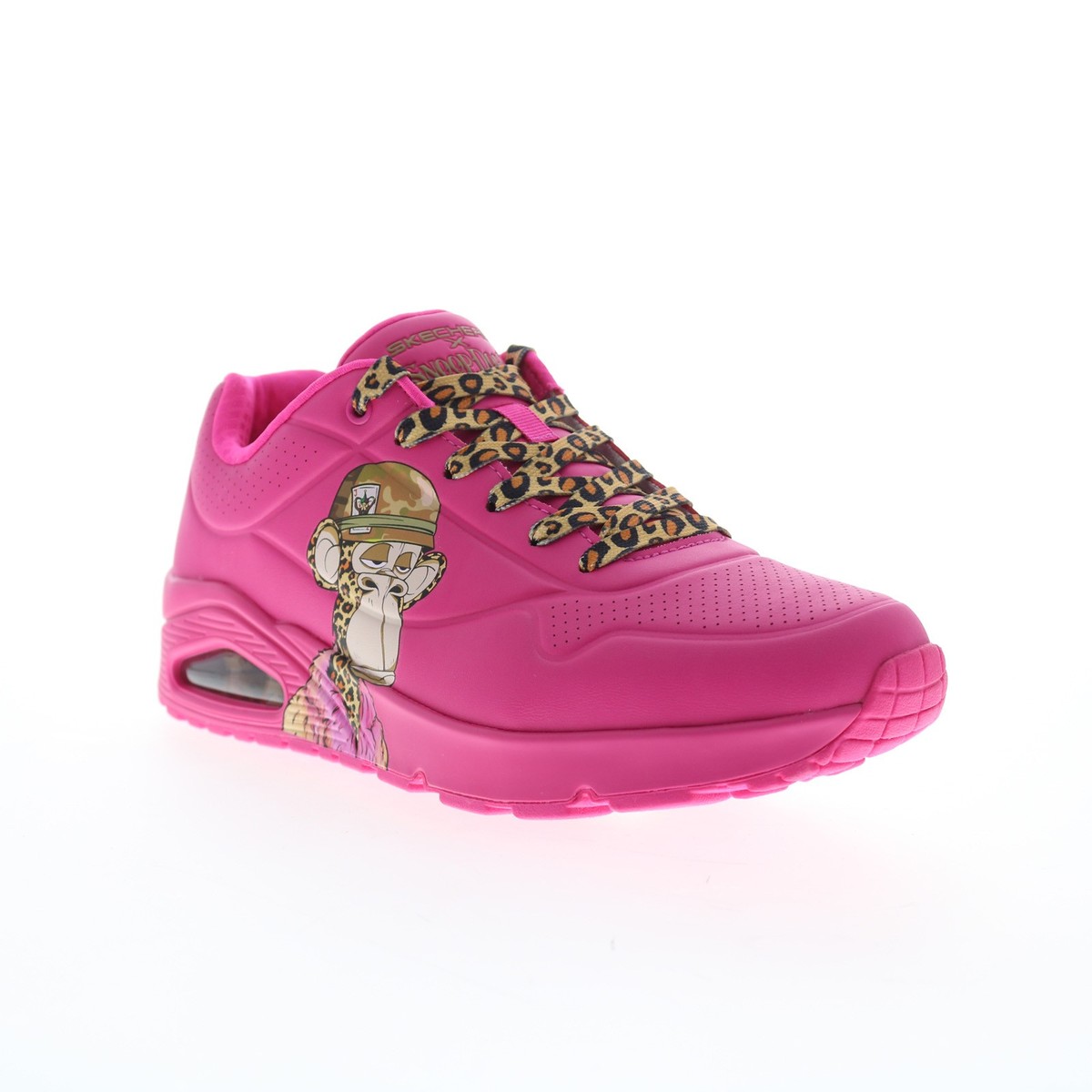 Skechers Uno Dr. Bombay Snoop Dogg Mens Pink Lifestyle Sneakers
