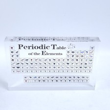 Acrylic Periodic Table Great For Classroom Desk Teacher Dorm College Studying