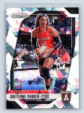 2024 Panini Prizm WNBA #114 Cheyenne Parker-Tyus Ice Prizms