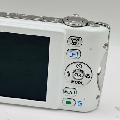 PENTAX Optio P80 White Compact Digital Camera Tested Working