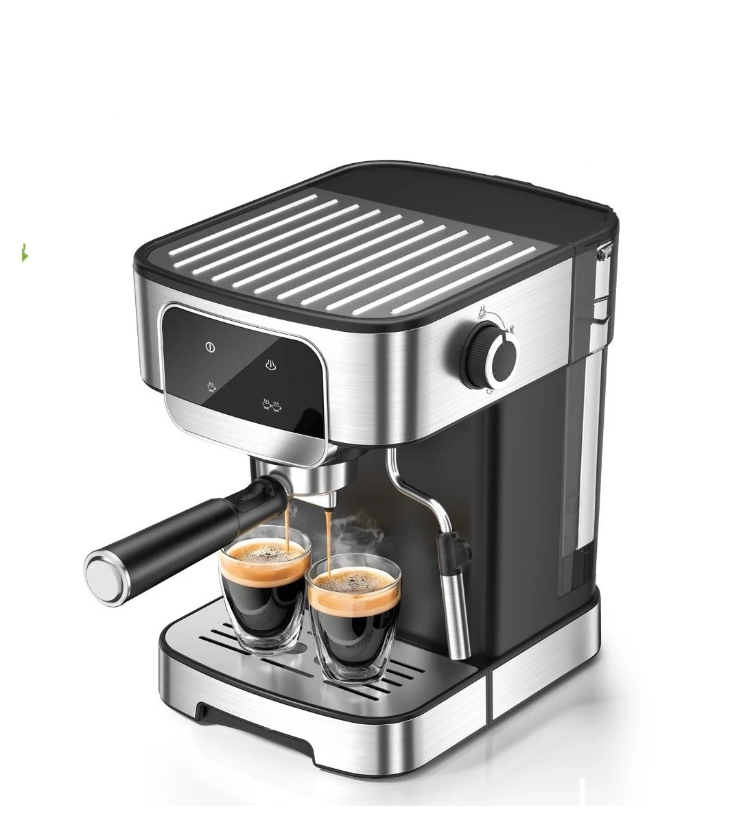 Espresso Machine 20 Bar, Led Touch Screen, Removable Tank For Latte, Cappuccino