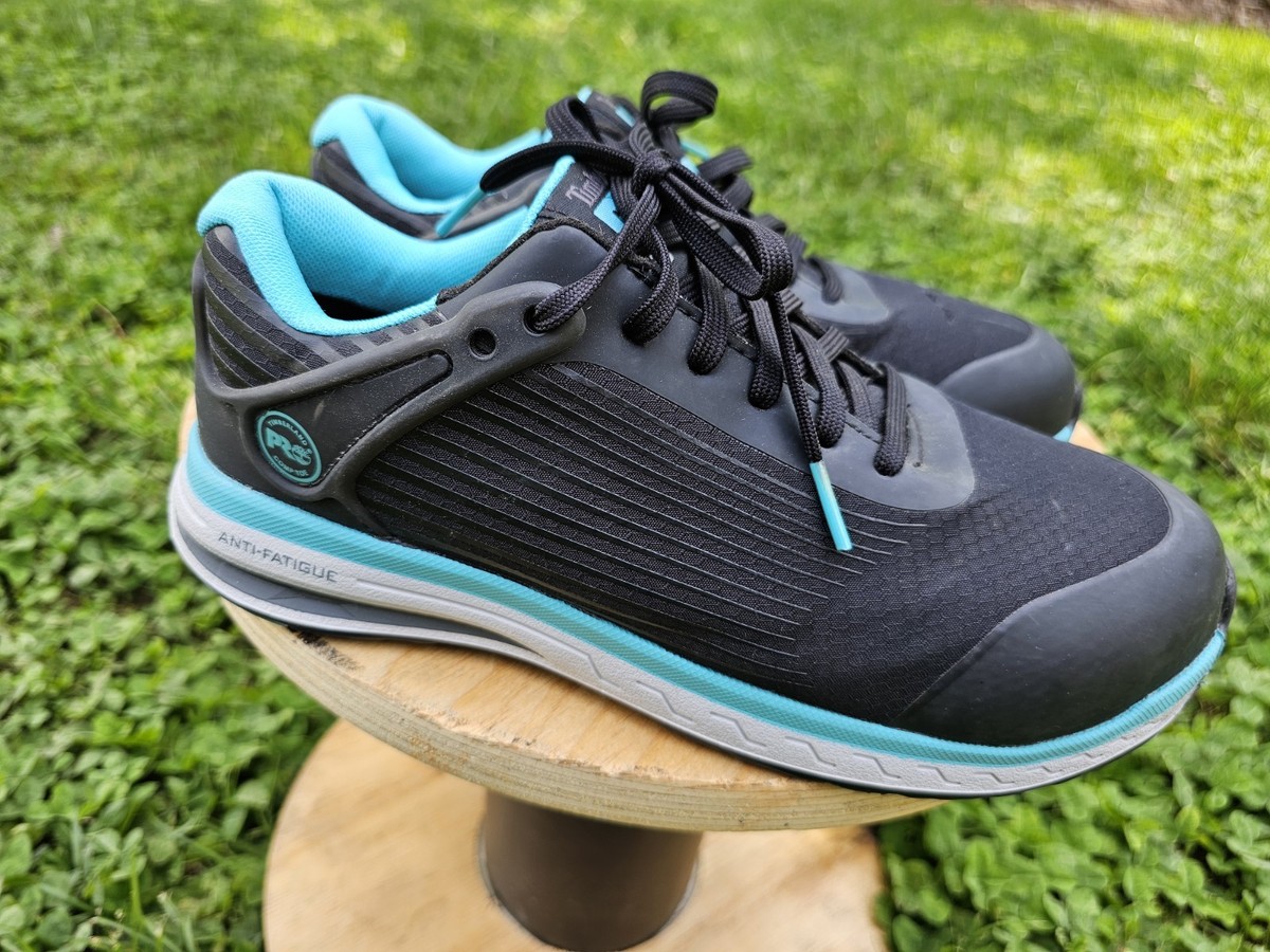 Timberland Pro Drivetrain Composite Safety Toe Work Shoes Black‎ Teal Size 6.5 Women main image 3