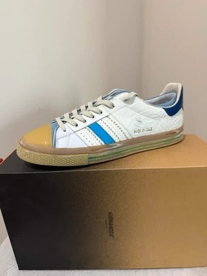 Hidnander - angezogene Sneaker, weiß/jeans, Größe 42