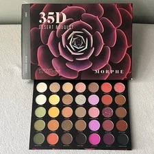 Morphe 35D Desert Bouquet Artistry Eyeshadow Palette 35 Shades New In Box