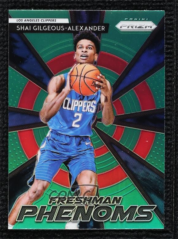 2018 Panini Prizm Freshman Phenoms Green Shai Gilgeous-Alexander Rookie RC 7zf