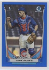 2014 Bowman Draft Chrome Blue Refractor 187/399 Mark Zagunis #CDP92 0af