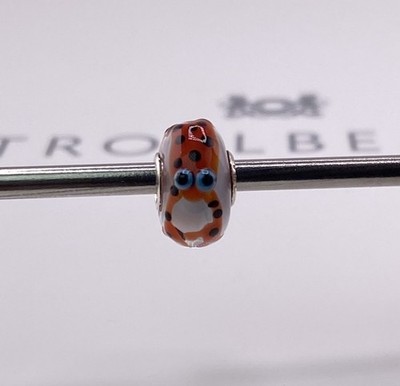 Trollbeads Extremely Rare Frog Catching Ladybug Bead