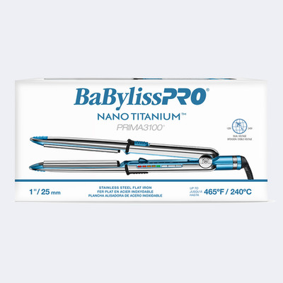 BaByliss Pro Nano Titanium Prima3100 1'' Flat Iron