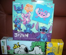 NEW Craft Disney Stitch Bead Kit  Peanuts Diamond Dotz Snoopy My Pal Woodstock