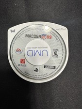Madden NFL 09 (Sony PSP, 2009) PlayStation Portable UMD Disc Only No Manual