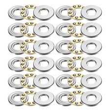 12pcs F8-19M Thrust Ball Bearing, 8x19x7mm Ch...