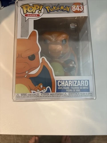 Funko Pop Charizard #843 Pokémon Collectible Figure Good Condition